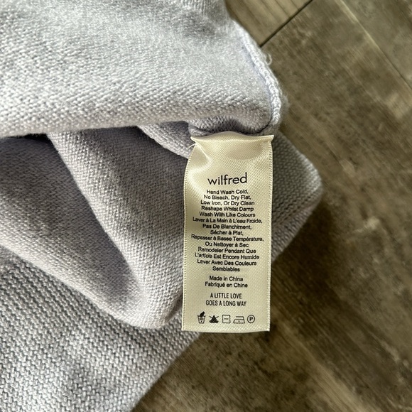 WILFRED 100% MERINO WOOL TURTLENECK - Picture 7 of 10